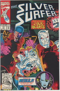 Silver Surfer #77 (1987) - 8.0 VF *Turnabout/Jack of Hearts*