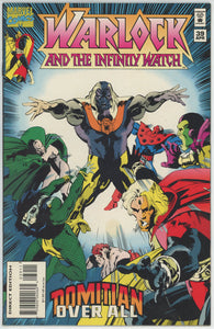 Warlock and the Infinity Watch #39 (1992) - 7.5 VF- *Domitian Over All*