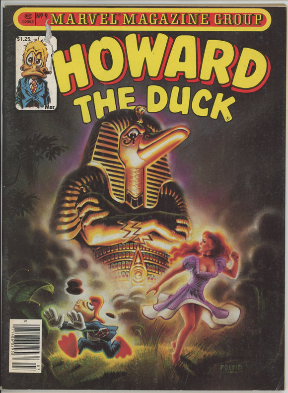 Howard The Duck #9 (1979 Magazine) - 7.0 FN/VF *Do Do That Voodoo*