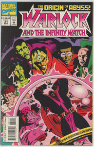 Warlock and the Infinity Watch #31 (1992) - 8.0 VF *Abyss*