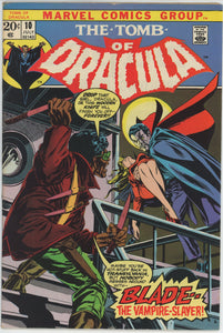 Tomb of Dracula #10 (1972) - 6.0 FN *1st Appearance Blade*