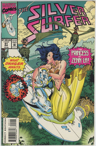 Silver Surfer #91 (1987) - 9.2 NM- *Princess of Zenn-La*