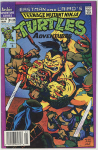 Teenage Mutant Ninja Turtles Adventures #32 (1989) - 5.0 VG/FN *Newsstand*