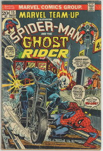 Marvel Team Up #15 (1972) - 3.5 VG- *1st Spider-Man/Ghost Rider Team Up*