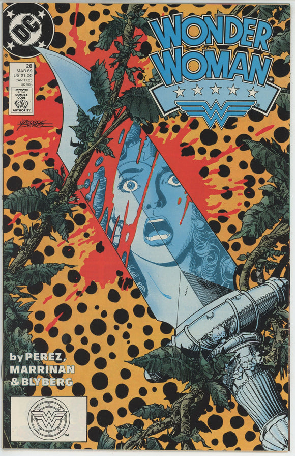 Wonder Woman #28 (1987) - 9.6 NM+ *Jungle Sacrament*