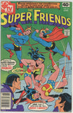 Super Friends #21 (1976) - 5.0 VG/FN *Battle Against the Super Friends*