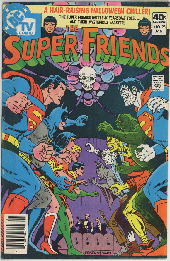 Super Friends #28 (1976) - 5.0 VG/FN *Masquerade of Madness*