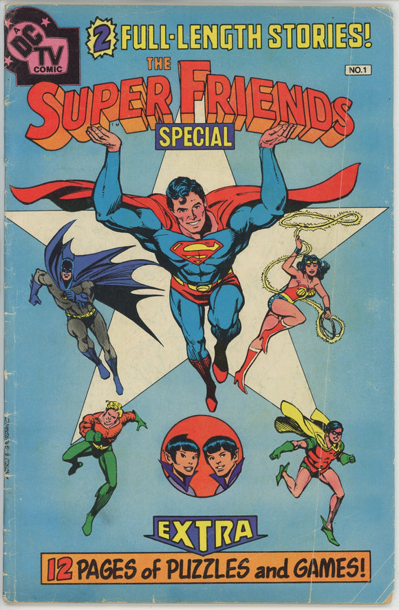 Super Friends Special #1 (1981) - 3.5 VG- *Games & Puzzle Giveaway*