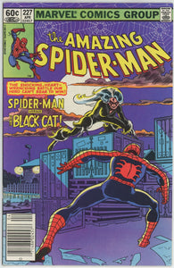 Amazing Spider Man #227 (1963) - 9.2 NM- *Black Cat Returns* Newsstand