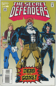 Secret Defenders #25 (1993) - 9.2 NM- *Final Defense/Last Issue*