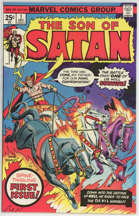 Son of Satan #1 (1971) - 6.5 FN+ *The Homecoming*