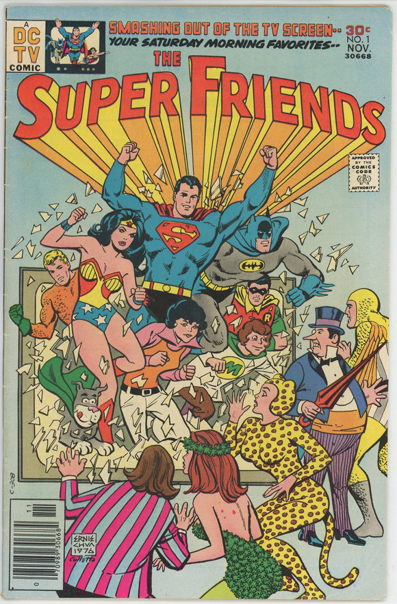 Super Friends #1 (1976) - 6.0 FN *The Fury of the Super Foes*