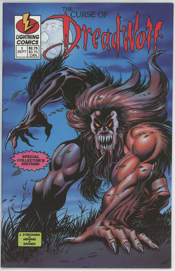 Curse of Dreadwolf #1 (1994) - 8.5 VF+ *Blood Relatives*