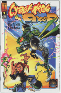 Cyberfrog Vs Creed #1 (1997) - 8.0 VF *Ethan Van Sciver*