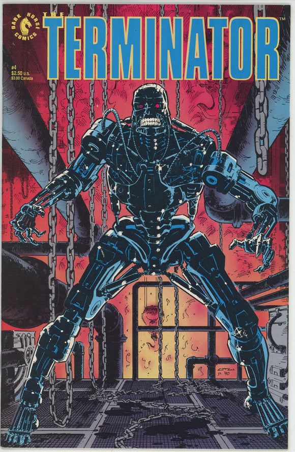 Terminator #4 (1990) - 8.5 VF+ *Tempest*