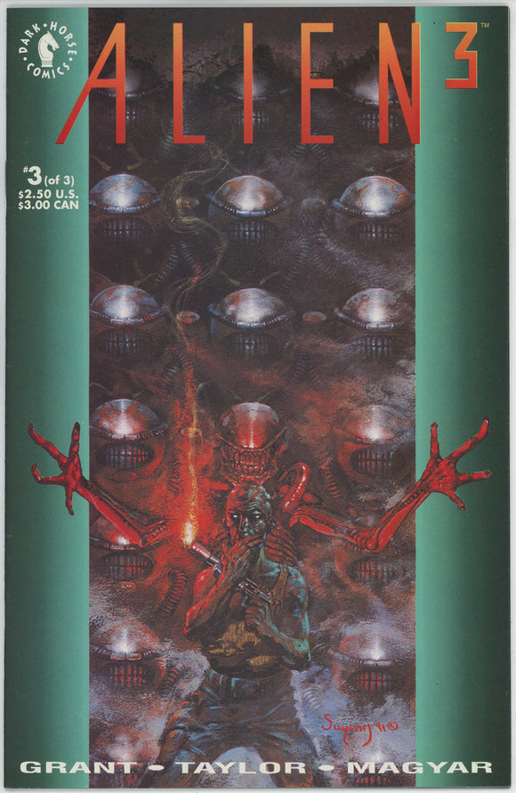 Alien 3 Movie Adaptation #3 (1992) - 9.0 VF/NM *Arthur Suydam*