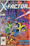 X-Factor #1 (1986) - 8.0 VF *1st Appearance Firefist*