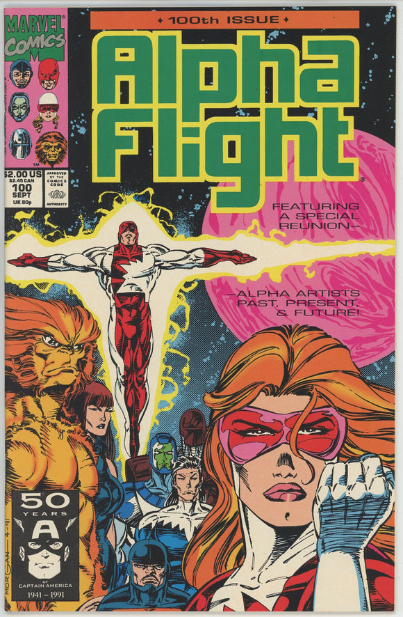 Alpha Flight #100 (1983) - 9.6-9.8 NM+ *Bare Bones/Infinity War*