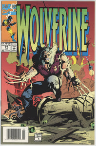 Wolverine #77 (1988) - 9.0 VF/NM *The Lady Strikes* Newsstand