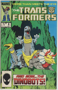 Transformers #8 (1984) - 3.5 VG- *1st App Dinobots* 1st Print