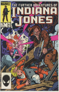 Further Adventures of Indiana Jones #34 (1983) - 7.5 VF- *Tough Final Issue*