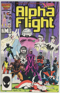 Alpha Flight #33 (1983) - 8.5 VF+ *1st Appearance Lady Deathstrike*