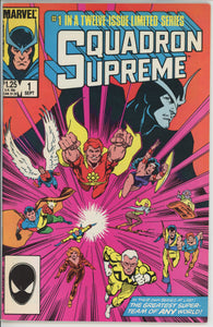 Squadron Supreme #1 (1985) - 8.0 VF *1st Solo Team Appearance*