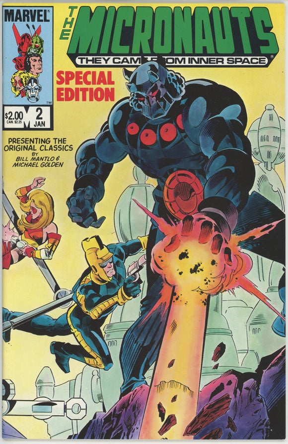 Micronauts Special Edition #2 (1983) - 9.2 NM- *Death Duel at Daytona Beach*