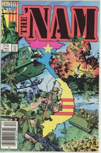 Nam, The #1 (1986) - 8.0 VF *First Patrol* Newsstand