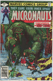 Micronauts #7 (1979) - 9.0 VF/NM *Adventure into Fear/Man-Thing*