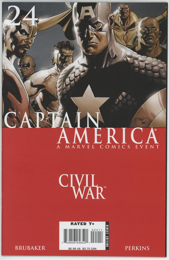 Captain America #24 (2004) - 9.0 VF/NM *Civil War*