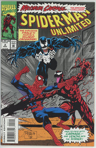 Spider Man Unlimited #2 (1993) - 9.0 VF/NM *Maximum Carnage Finale*