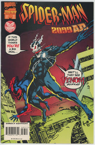 Spider-Man 2099 #37 (1992) - 9.2 NM- *Venom 2099/AF 15 Homage*