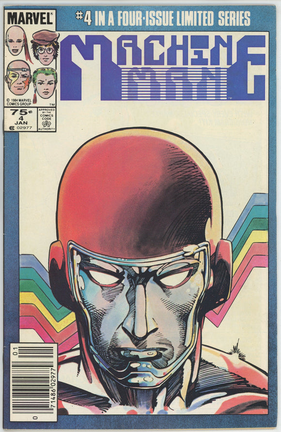 Machine Man #4 (1984) - 6.0 FN *Victory*