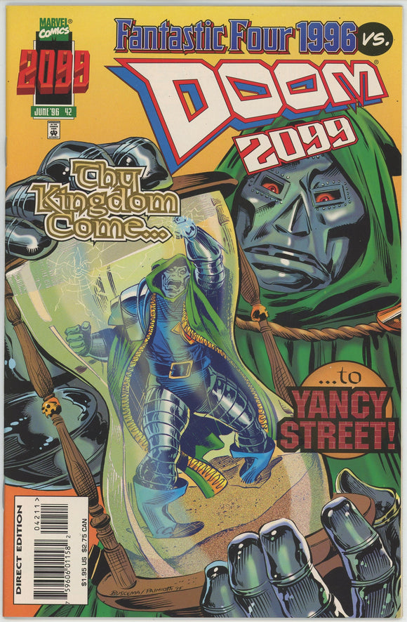 Doom 2099 #42 (1993) - 9.2 NM- *Rage Against Time*