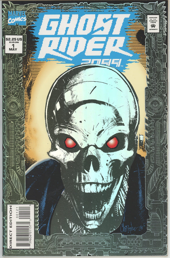 Ghost Rider 2099 #1 (1994) - 9.2 NM- *1st App Zero Cochrane*