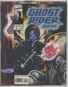 Ghost Rider 2099 #2 (1994) - NM *Polybagged w/Poster*