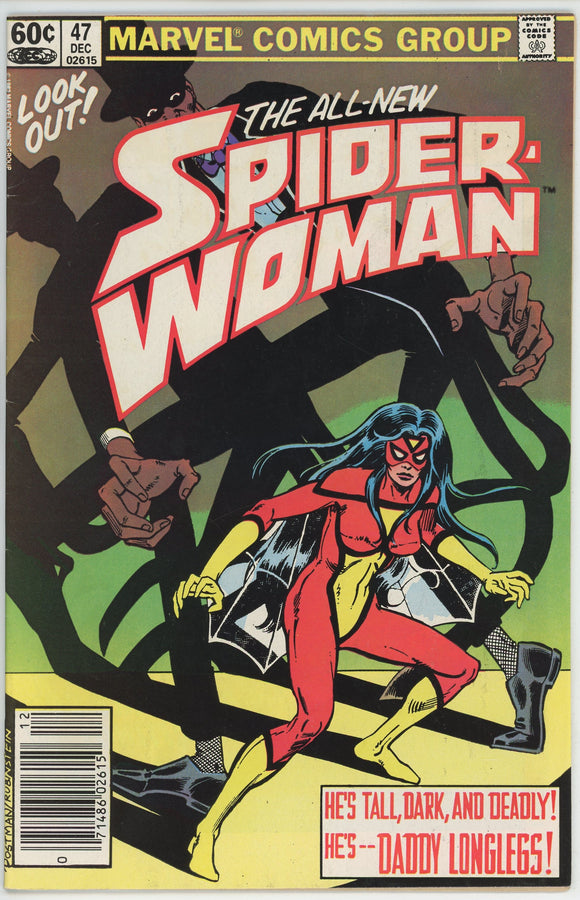 Spider Woman #47 (1978) - 7.0 FN/VF *1st App Daddy Longlegs* Newsstand