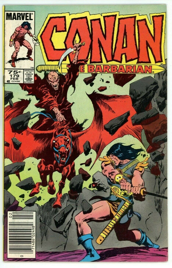Conan the Barbarian #179 (1970) - 6.0 FN *The End of All There Is*
