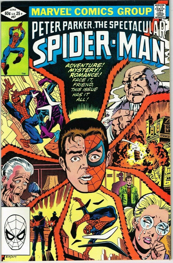 Spectacular Spider-Man #67 (1976) - 9.4 NM *Boomerang/Cool Cover*