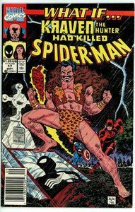 What If #17 (1989) - 8.0 VF *What If Kraven Had Killed Spiderman/Newsstand*