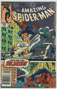 Amazing Spider Man #272 (1963) - 5.0 VG/FN *1st Appearance Slyde*