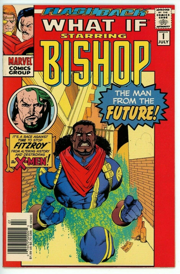 What If #-1 (1989) - 8.5 VF+ *Bishop/The Traitor* Newsstand