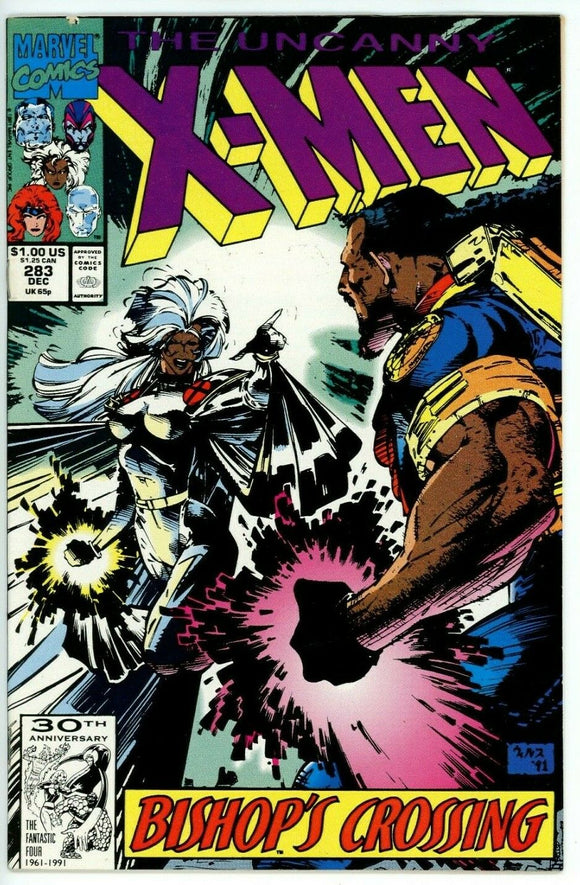 Uncanny X-Men #283 (1963) - 8.0 VF *1st Full Appearance Bishop*