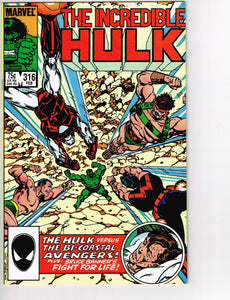 Incredible Hulk #316 (1962) - 9.2 NM- *Battleground*