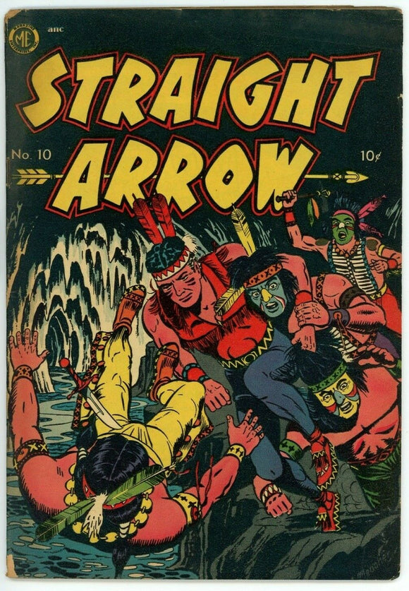 Straight Arrow #10 (1950) - 4.0 VG *Fred Meagher Cover*