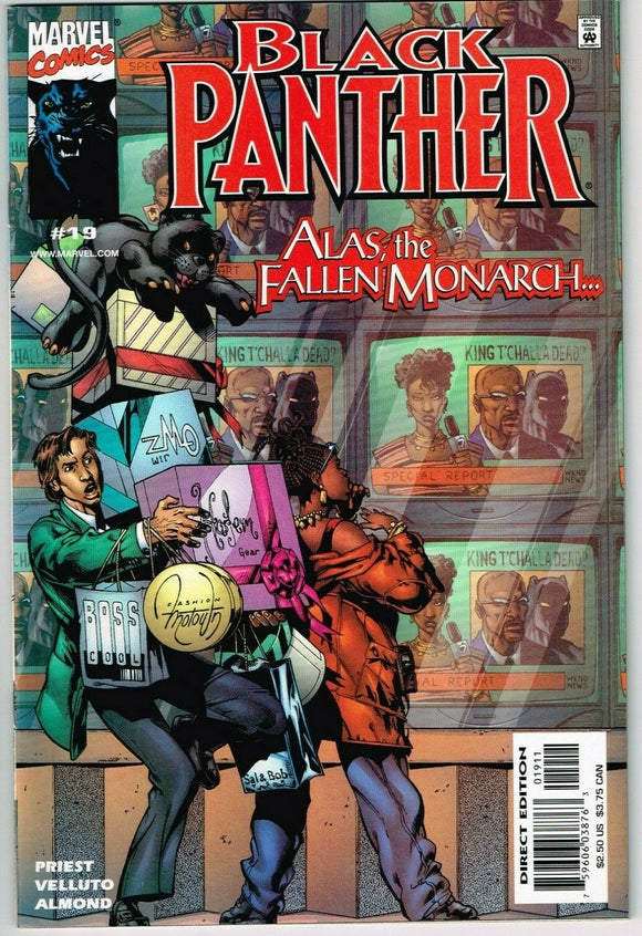 Black Panther #19 (1998) - 8.5 VF+ *Killmonger*