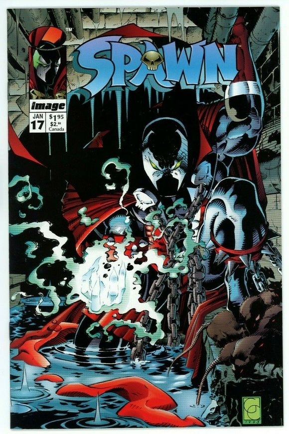 Spawn #17 (1992) - 8.0 VF *1st Full Appearance Anti-Spawn/Redeemer*