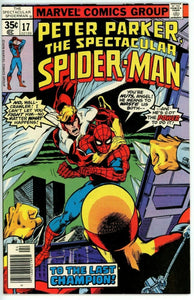 Spectacular Spider-Man #17 (1976) - 9.2 NM- *Whatever Happened to the Iceman*