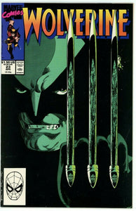 Wolverine #23 (1988) - 9.2 NM- *Endings* Cool Cover